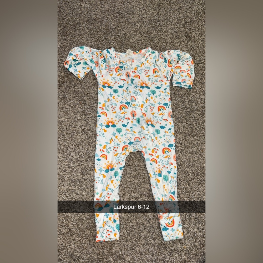 Colorful Kids One Piece Footie